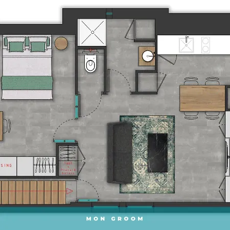 Le Petit Nizier - Centre Historique Tout Confort - Mon Groom Apartamento *