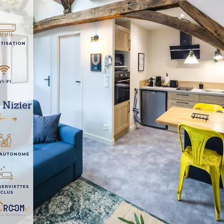 Le Petit Nizier - Centre Historique Tout Confort - Mon Groom Apartment